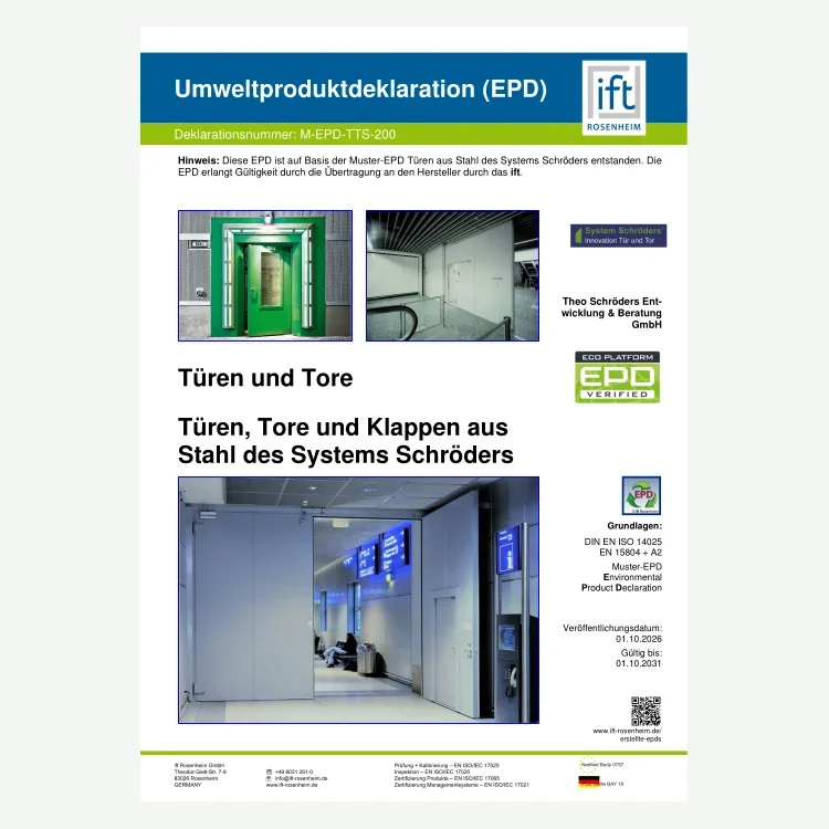 EPD System Schröders.