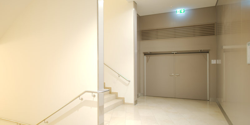 System Schröders 2-flügelige Objektschutztür